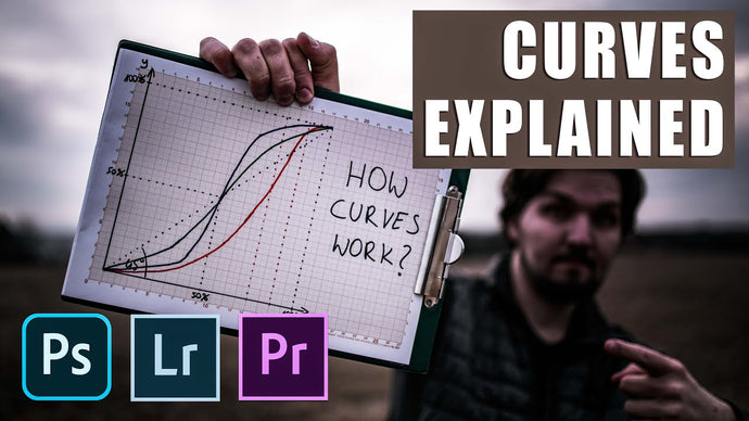 HOW CURVES ACTUALLY WORK - how to adjust contrast with curves in Photoshop, Lightroom, Premiere Pro
