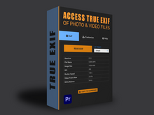 Load image into Gallery viewer, True Exif plugin for Adobe Premiere Pro (FREE !)
