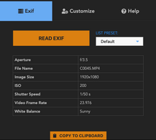 Load image into Gallery viewer, True Exif plugin for Adobe Premiere Pro (FREE !)