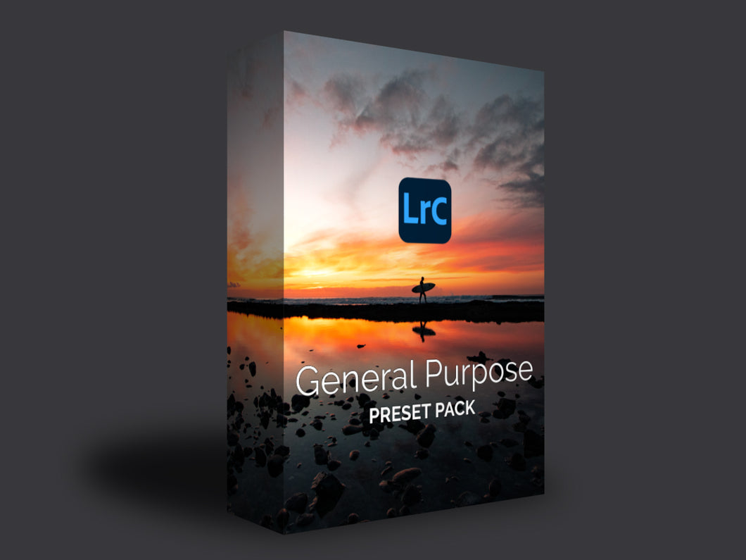 General purpose PRESETS for Adobe Lightroom and Adobe Camera Raw
