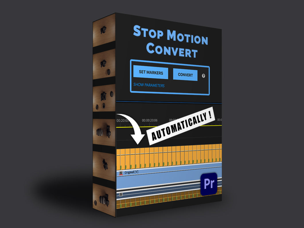 Stop Motion Convert plugin for Adobe Premiere Pro